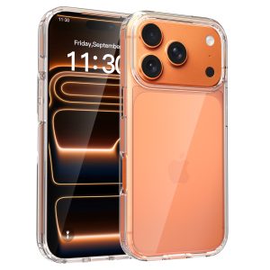 MagSafe Transparent Shockproof TPU Case for iPhone 12–18 Series